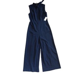 NWT Calvin Klein Black Sleeveless Evening Jumpsuit ■ Size 8